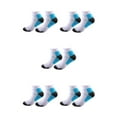 thumbnail image 2 of kurtrusly 1/2/3/5 2pcs/set Chaussettes de Compression pour la Performance des Femmes et Réduire la Fatigue Soulager Bleu S/M 5PCS, 2 of 6