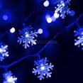 thumbnail image 2 of LED Solar Powered String Lights Christmas Yard Holiday Decoration Outdoor Star Lights, 2 of 5