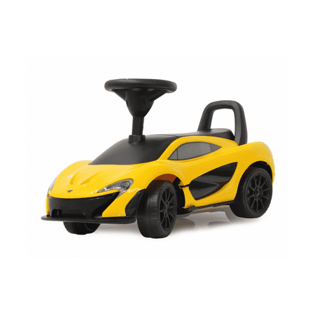 Jouet de voiture à pousser officiel McLaren P1 pour enfants, voiture à  pousser convertible pour tout-petits, musique, siège en cuir, dossier