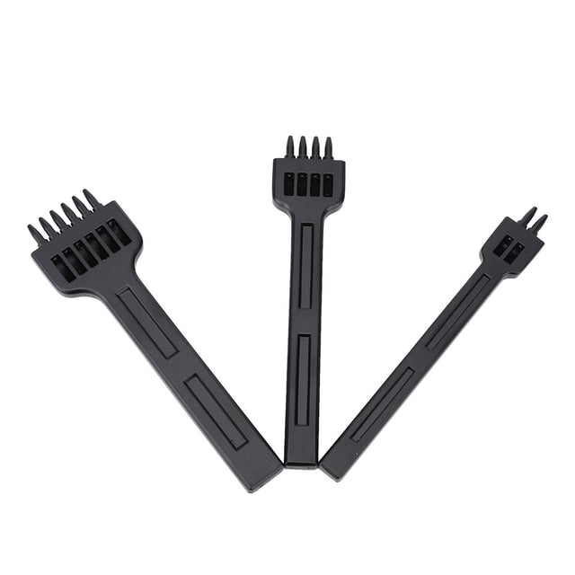 Outil de Perforation en Cuir, 3 Pcs Perforateur de Trous en Cuir, Résultats Impressionnants