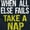 Navy, variant on When All Else Fails Take a Nap Men's Graphic T Shirt Tees Brisco Brands L