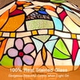 thumbnail image 2 of Tiffany Lamp Stained Glass Table Lamp 12x12x23 Inches 3-Light Mother-Daughter Vase Style Desk Reading Light Decor for Home Office Bedroom Living Room, 2 of 7