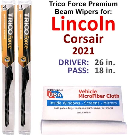 2021 Lincoln Corsair Performance Beam Wipers (Set of 2)