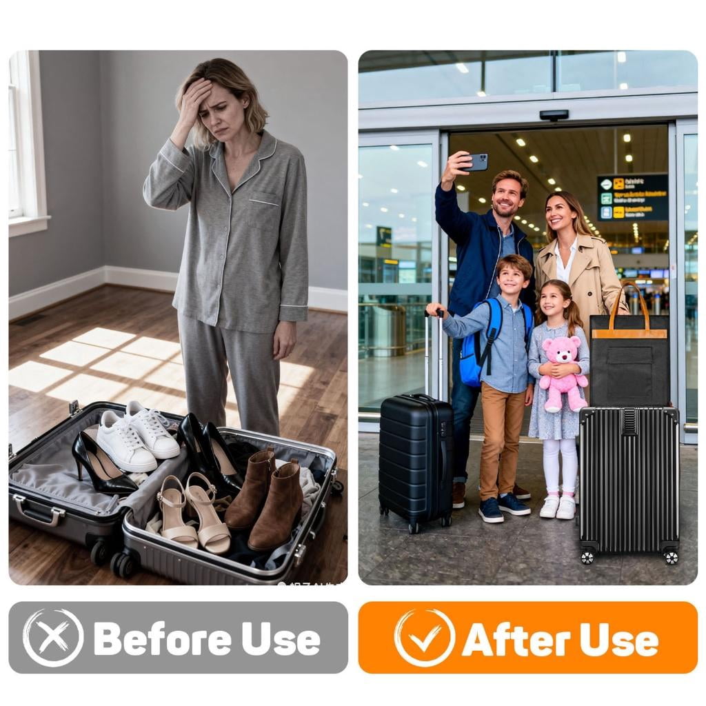 HannLk Waterproof Shoe Holder With Shoulder And Handles For Easy Carrying On