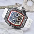 thumbnail image 1 of Reloj Hombre Rm Top Luxury Business Brand 6-pin Multifunctional Quartz Movement Alloy Quartz Watch Barrel Shaped, 1 of 5