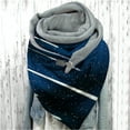thumbnail image 2 of Aoochasliy Winter Scarfs Winter Women Star Sky Print Button Soft Wrap Casual Warm Scarves Shawls, 2 of 4