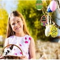 thumbnail image 1 of Wooden Cutouts, 30Pcs Widely  Assorted Style Hollow Design Easter Wooden Pendants Light Weight With Pen Rope For Craft, 1 of 8