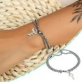 thumbnail image 2 of Chain Bracelet for Women Men, Stainless Steel Bracelets, Minimalist Chain Jewelry, Fashion Accessories, Gift for Mom, Wife, Valentine's Day, 2 of 5