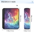 thumbnail image 6 of ALAZA Unicorn Running on Rainbow Car Seat Belt Adjuster Neck Covers Shoulder Cushions Pads S, 6 of 8