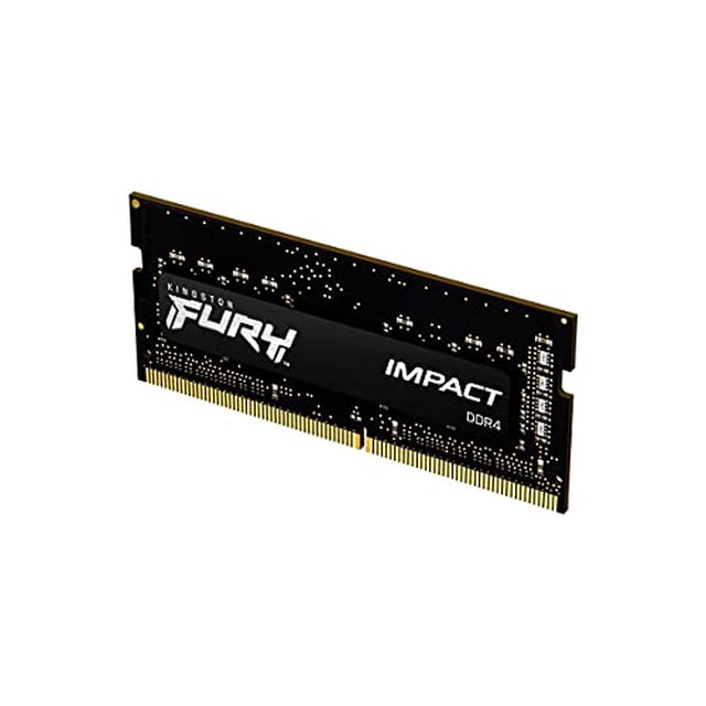 Kingston Fury Impact 16GB 3200Mhz DDR4 CL20 SODIMM Memoria Gamer Para LAPTOP Color Negro (KF432S20IB/16)