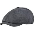 thumbnail image 7 of CoCopeaunts Newsboy Cap Big Size Cotton Flat Cap Men Women 8 Panel Ivy Caps Retro Beret Hat Soft Breathable Cabbie Hat, 7 of 7