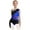 Blue, variant on Kids Girls Color Block Lyrical Dance Dress Irregular Flowy Tulle Skirt Leotard Contemporary Dance Cos tume Purple 6