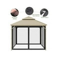 thumbnail image 6 of Wilk 10'x10' Gazebo Universal Replacement Mesh Sidewall Mosquito Netting, 6 of 6
