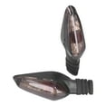 thumbnail image 3 of Turn Signal, Yellow Light Durable Low Power Consumption 2pcs 12V Turn Lamp  For Motorbike Black Lens,Transparent Lens, 3 of 8