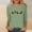 A265 Green, variant on Women's Casual Crewneck T-Shirts Halloween Black Cat Jack-o-Lantern Graphic Print Long Sleeve Tops Comfortable Fall Pullover Tees Festive Party Clothing