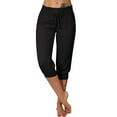 thumbnail image 1 of Pantalon Chino Mode Décontractée pour Femmes, Short, Pantalon Uni, 1 of 5