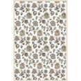 thumbnail image 1 of Radici 3475-0020-BONE Pisa Rectangular Bone Traditional Turkey Area Rug- 3 ft. 3 in. W x 4 ft. 11 in. H, 1 of 2