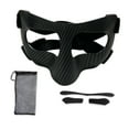 thumbnail image 3 of Protector nasal para nariz rota, protector facial deportivo, funda protectora ajustable, protector facial deportivo, protector para gimnasio, fútbol Diadema negra, 3 of 8