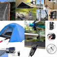 thumbnail image 2 of 10 Sets Tarp Clip Tent C Tarp Awnings Clip Awnings C Tensioner Elastic Bungee Rope Tarp Ball Bungee Rope For Tents, Covers, Awnings, 2 of 5