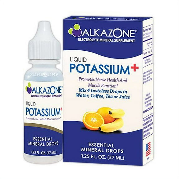 Alkazone - Potassium Liquid Drops - 1 Each - 1.25 Fz