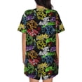 thumbnail image 3 of Picia Game Joysticks Pajamas Sets for Women Soft Short-Sleeved Pjs with Lounge Shorts Two Piece Sleepwear-Large, 3 of 9
