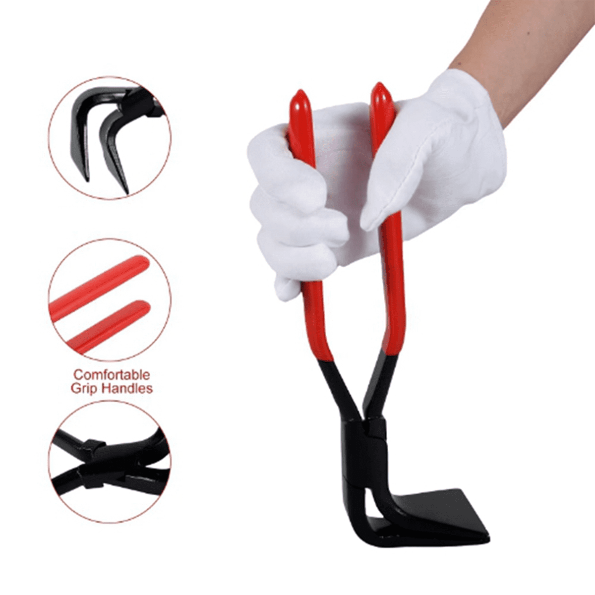Hand Seamers Sheet Metal Tools Metal Bending Pliers for Bending and Flattening Sheet Metal TD111-60