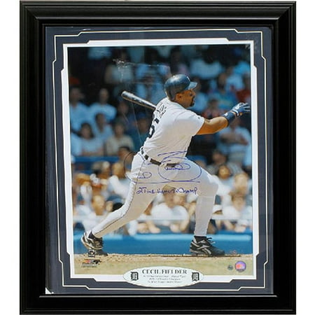 20x24 Autographed Frame - Cecil Fielder