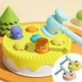 thumbnail image 7 of Wmkox8yii Whack A Mole Game Toys for Toddlers 1-3 Years,Cake Shape Whack Mole Hammering Pounding Toys,Baby Birthday Gifts,Boys Girls Kids Interactive Learning,Developmental Toys, 7 of 7
