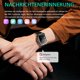 thumbnail image 5 of Reloj inteligente para hombre con función de teléfono, pantalla HD de 1,83 pulgadas, resistente al agua, rastreador de actividad IP68, rastreador de actividad física con monitoreo del, 5 of 5