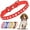 Red, variant on Mumup Rhinestone Small Dog Collars for Female Dogs, Pretty Bling Diamond Cat Collar Crystal Sparkly Glitter Jewel Puppy Collar for XXS Xs Small Medium Pet Girl Dogs Kitten