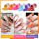 thumbnail image 4 of BURIBURI 12 Colors Acrylic Nail Powder Set Colored Acrylic Powder for Spring Nail Art 3D DIY Tips Decoration Women No Nail Lamp Needed, 4 of 5