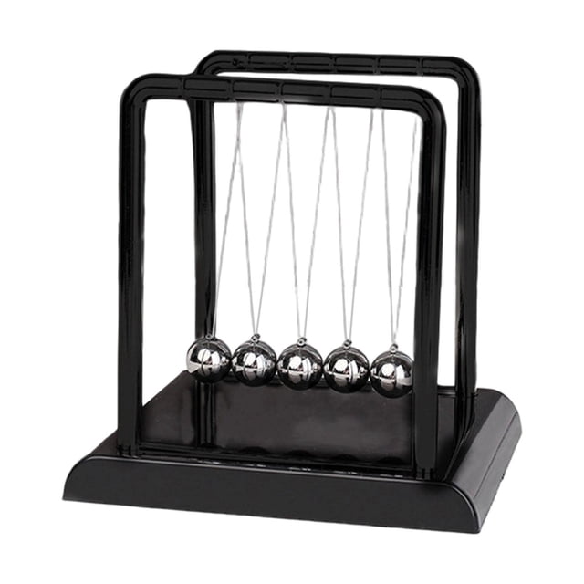 Bolas de péndulo de cuna de Newton, bola de equilibrio para escritorio, sala de estar y dormitorio Estilo B