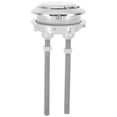 thumbnail image 3 of Lot de 1 Bouton-Poussoir pour Toilettes en ABS pour Double Chasse et Fonction Réglable, 3 of 9