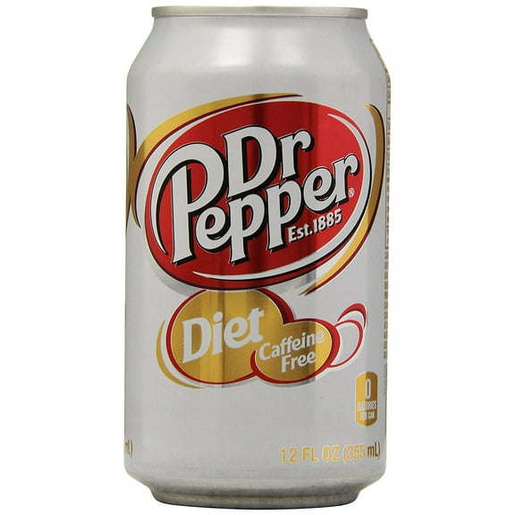 Diet Dr Pepper Caffeine Free, 12 Fl oz (pack of 12) Diet Caffeine Free 12 Fl Oz (Pack of 12)