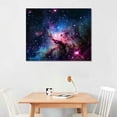 thumbnail image 2 of PRATYUS Space Decoration Galaxy Canvas Wall Art Picture 20x16in for Living Room Bedroom 20x16in, 2 of 3