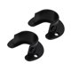 thumbnail image 4 of RENACLIPY 2Ud Sujetadores Para Barras De Closet En Acero Inoxidable Negro Para Colgar Ropa Y, 4 of 5