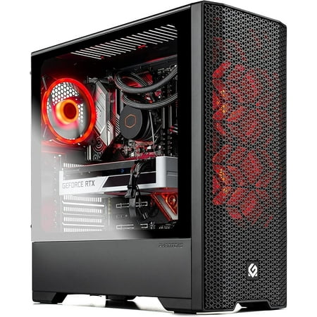Skytech Blaze Gaming PC Desktop INTEL Core i7 11700F NVIDIA Geforce RTX 3060 Ti 1TB SSD 16GB DDR4 SDRAM, AIO Liquid Cooling Windows 11
