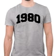 thumbnail image 2 of 1980 College Style Shirt Unisex 3X-Large Grey, 2 of 5
