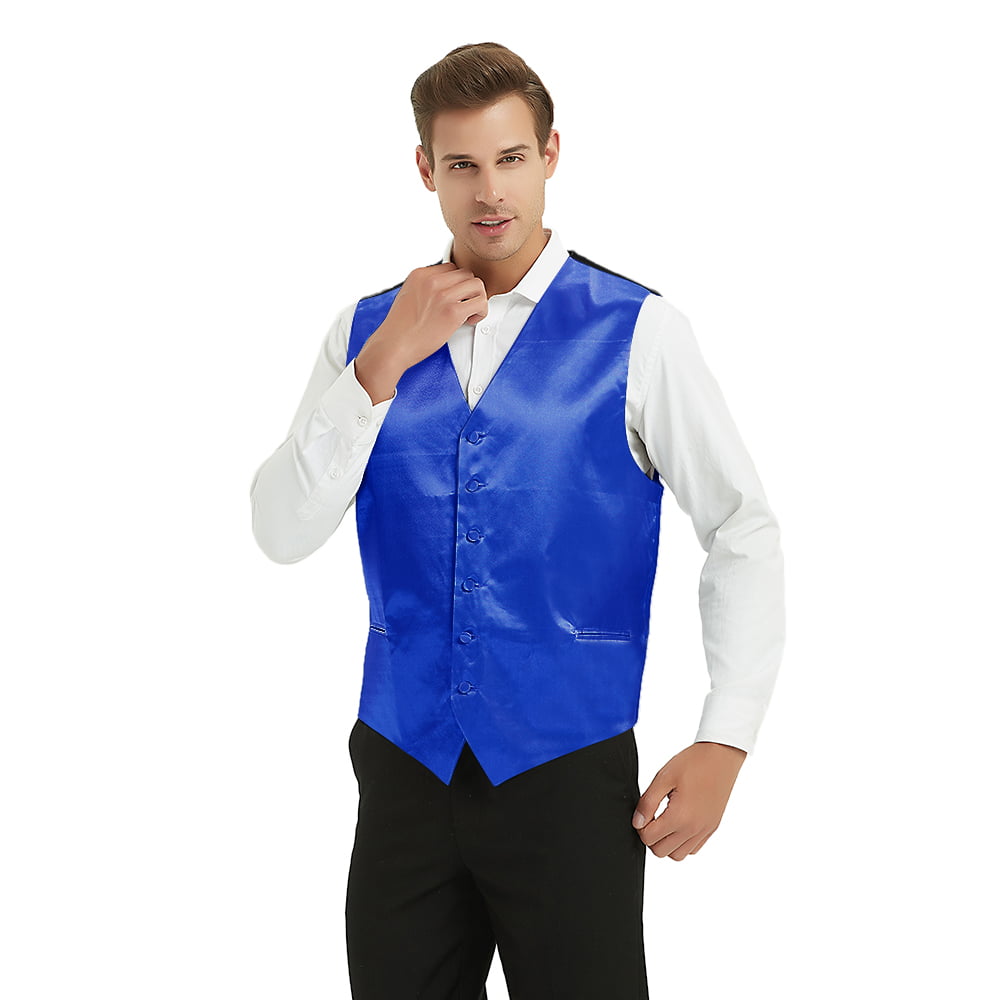 JinXi Herringbone Six Button Mens Slim Trim Fit Tuxedos Suits Vest