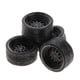 thumbnail image 5 of Paquete de 4 ruedas y neumáticos para vehículos modificados a escala 1:64, de metal fundido. Juguete general. estilo 5, 5 of 6