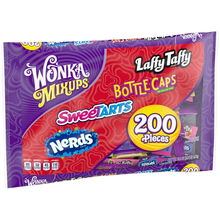 WONKA MIXUPS Laffy Taffy, Bottle Caps, SweeTARTS & Nerds Halloween