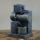 thumbnail image 3 of Fuente de mesa Cascada de fuente de de interior de rocalla pequeña, relajación de artesanías, USB Feng Shui, estatua de resina para decoración de Fanmusic Fuente de mesa, 3 of 7