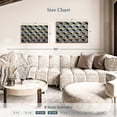 thumbnail image 4 of Elephant Stock Golden Steps Wall Art - Horizontal Canvas Wall Art - Living Room Wall Decor - Abstract Canvas - Gray And Black Decor - 30" x 20", 4 of 8