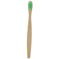 thumbnail image 2 of Dosaele Biodegradable Toothbrush Bamboo Toothbrush Biodegradable Soft Eco Friendly Nylon Bristles 6 Colors Toothbrushes(Green), 2 of 8