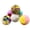 6PCS, variant on 9 count Fuzzy Ball Toys - Safe Pom Pom Balls for Indoor Cats, Kitten Chasing Toys with (Multicolor)