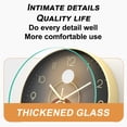 thumbnail image 3 of 8-inch creative fashion clock decoration quiet simple quartz clock, 3 of 5