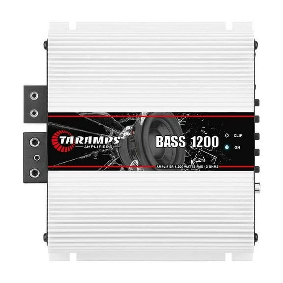 Taramps Bass 1200 1 Channel 1200 Watts Rms Car Audio Amplifier 2 Ohm