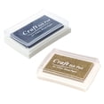 thumbnail image 2 of 2Pcs Gold/Blue Ink Pad Inkpad Rubber Stamp Finger Print Craft Non-Toxic Baby Safe, 2 of 8