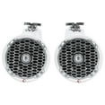 thumbnail image 2 of 2) Rockford Fosgate PM2652W 6.5" Marine Wakeboard Speakers+8Ch Amplifier+Amp Kit, 2 of 10