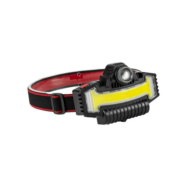 Sonducket Linterna frontal regulable de 5 modos, linterna frontal portátil recargable, lámpara ajustable de 90 grados para exteriores para senderismo y carpas mazorca única Sonducket OD029483-01